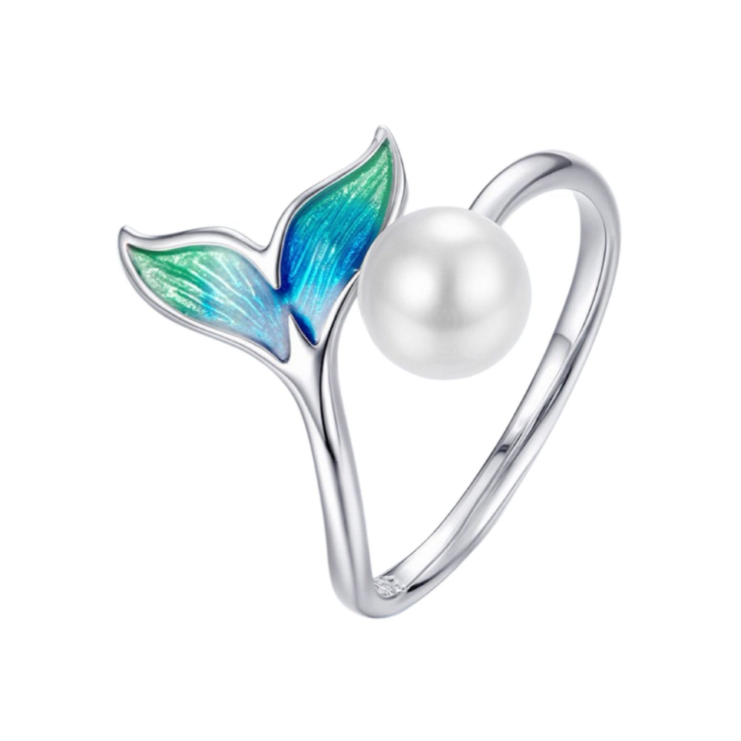 RareLucky Ocean Stories S925 Adjustable Open Ring Collection