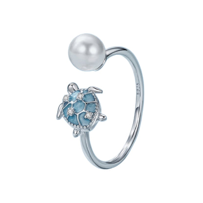 RareLucky Ocean Stories S925 Adjustable Open Ring Collection