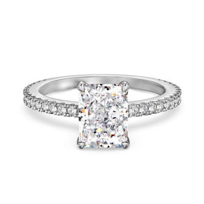 RareLucky Brilliant-Cut S925 Cubic Zirconia Ring Collection