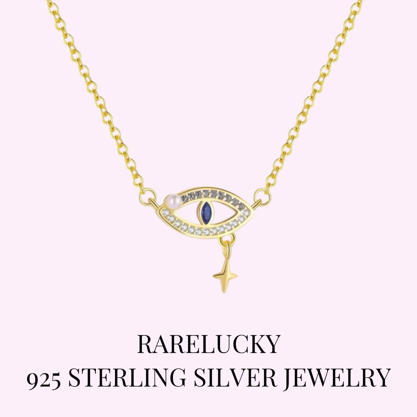 RareLucky Mystic Eye S925 Necklace