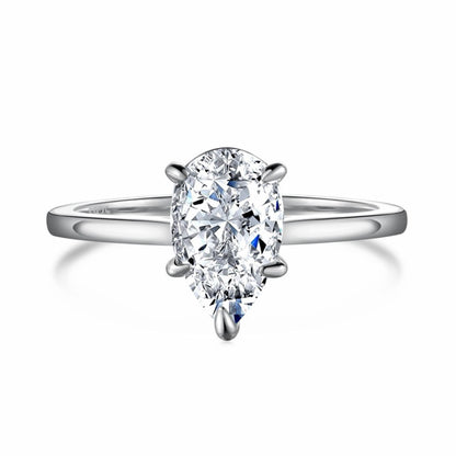RareLucky Brilliant-Cut S925 Cubic Zirconia Ring Collection