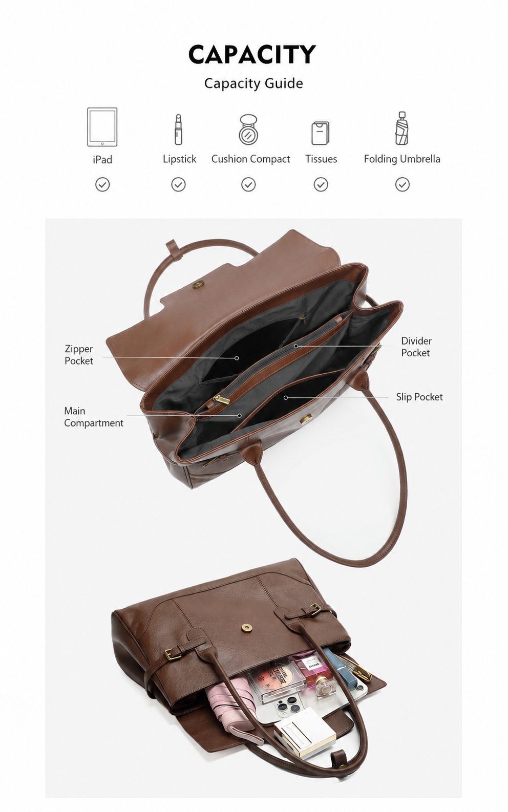 Vintage Leather Satchel Bag