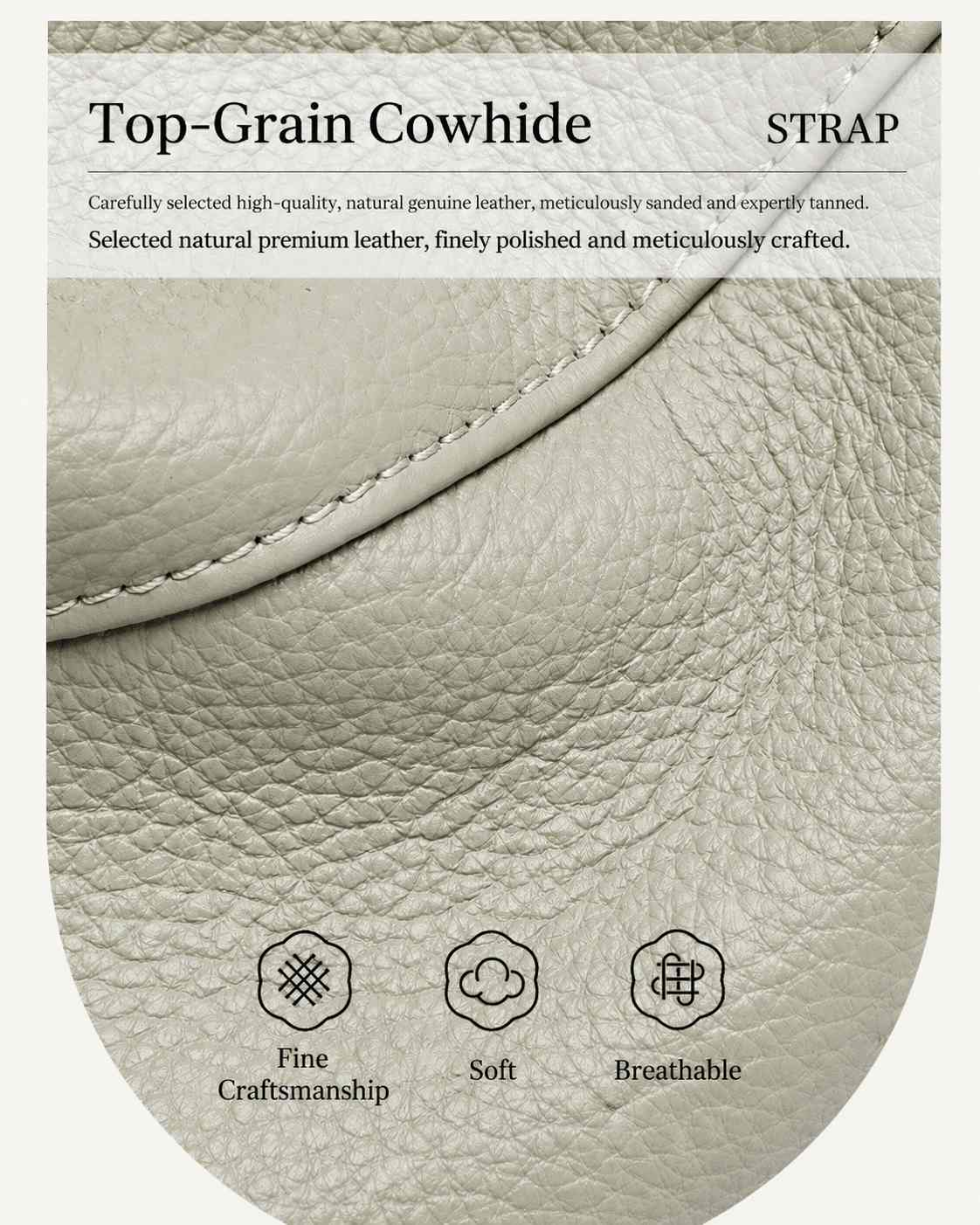 Patchwork Crescent Leather Shoulder Bag