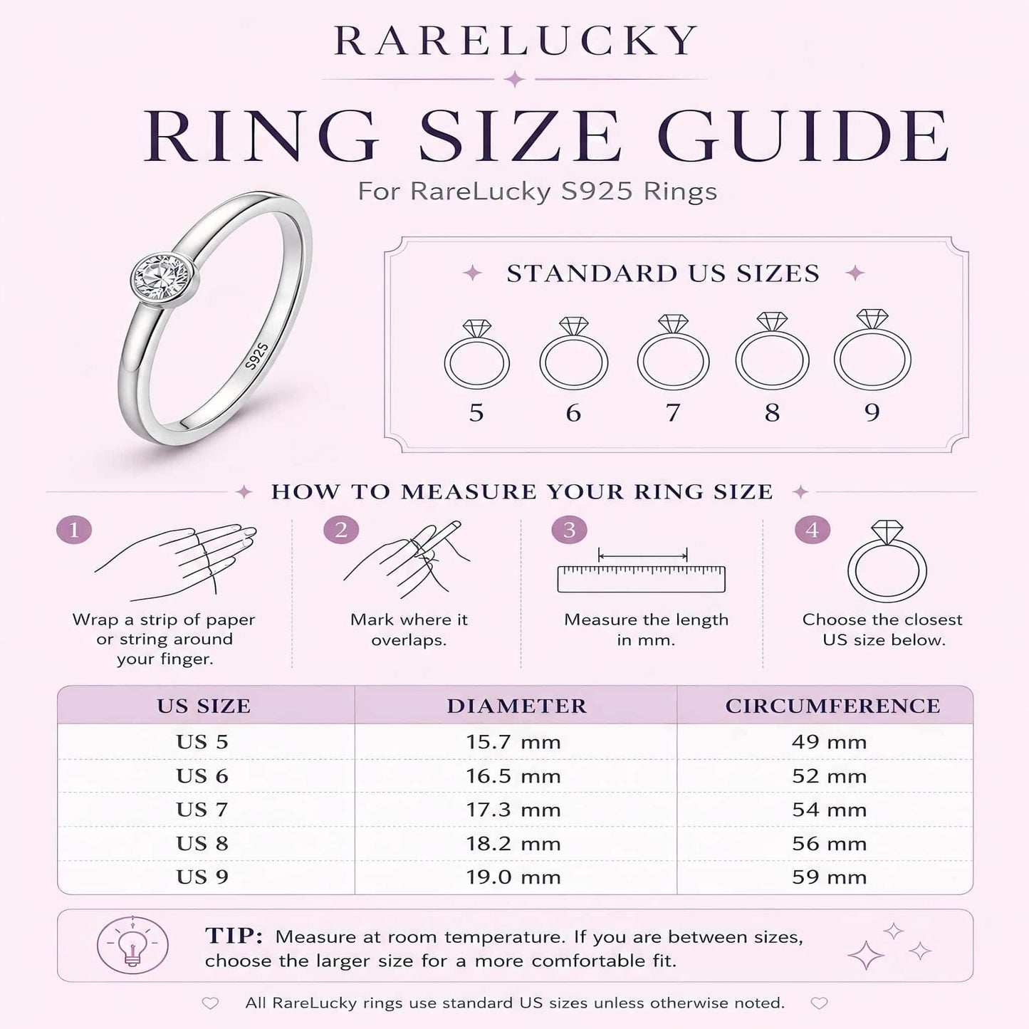 RareLucky Silver Bow S925 Ring