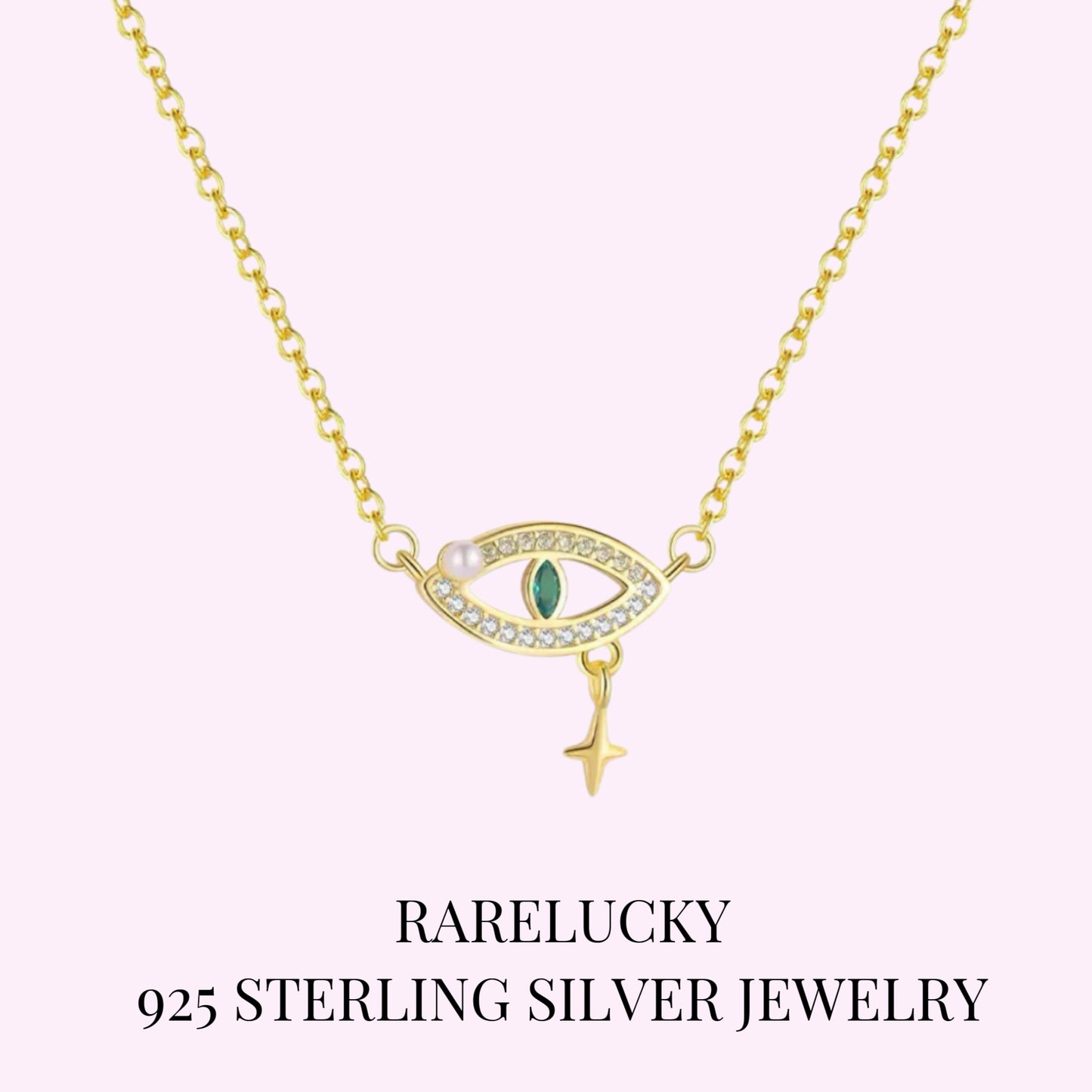 RareLucky Mystic Eye S925 Necklace